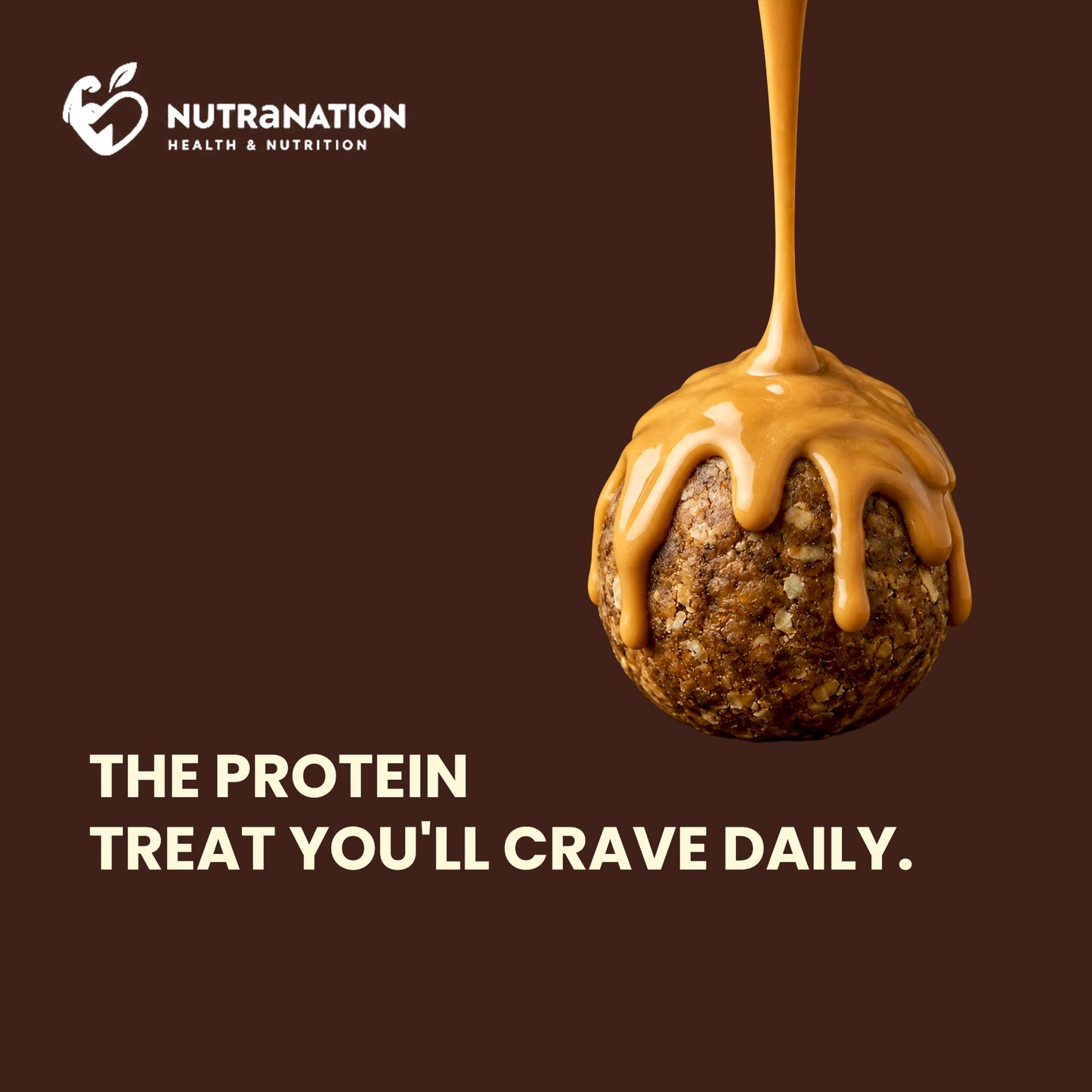 NutraNation's Power Protein Laddoo | Protein-Rich Energy Snack (Set of 3 Boxes)