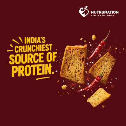 NutraNation's Power Protein Chips | 26g Protein | 132kcal | Box of 2 servings x 5